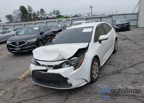 2020 Toyota Corolla Le z USA, uszkodzony, nr VIN JTDEPRAE9LJ038633